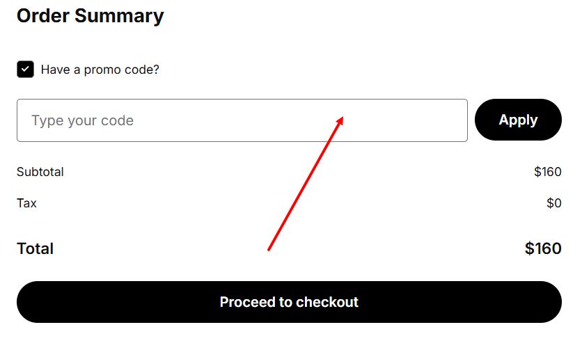 “How to apply a Salomon promo code”